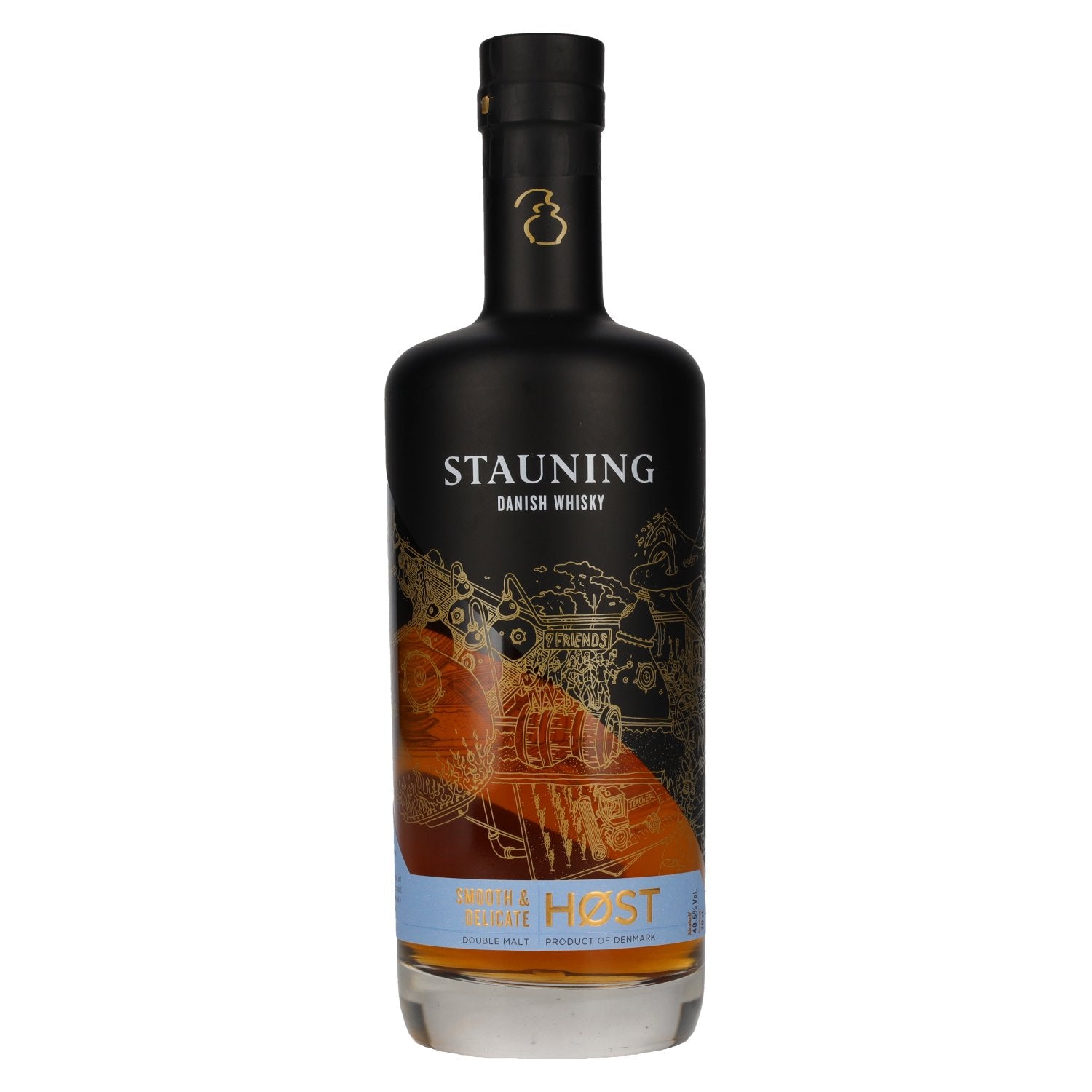 Stauning HOST Smooth & Delicate Double Malt Danish Whisky 40,5% Vol. 0,7l