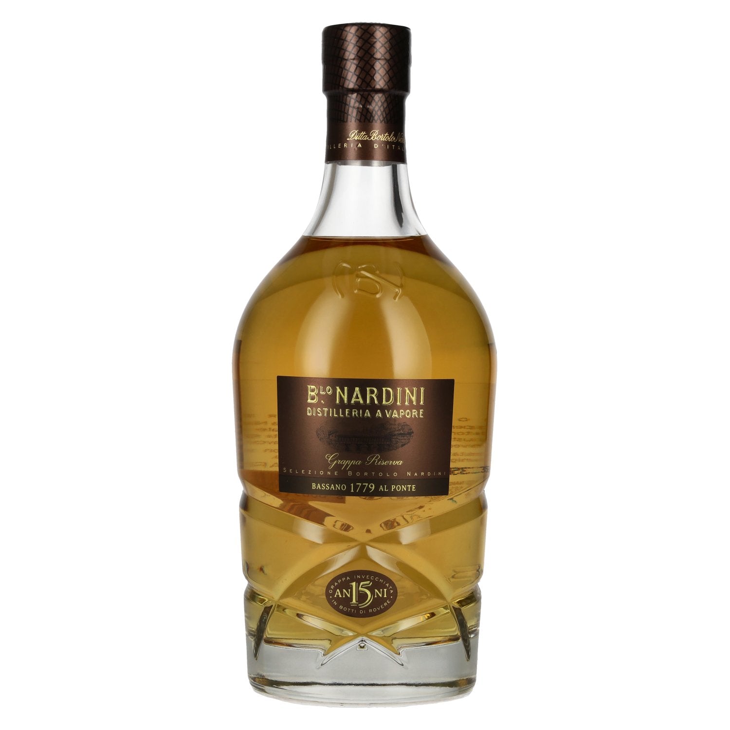 Buy Nardini Grappa Riserva 15 ANNI 45% Vol. 0,7l – – Mydrinx.shop
