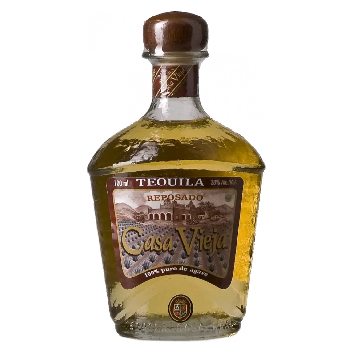 Casa Vieja Reposado 100% Agave Tequila 38% Vol. 0,7l