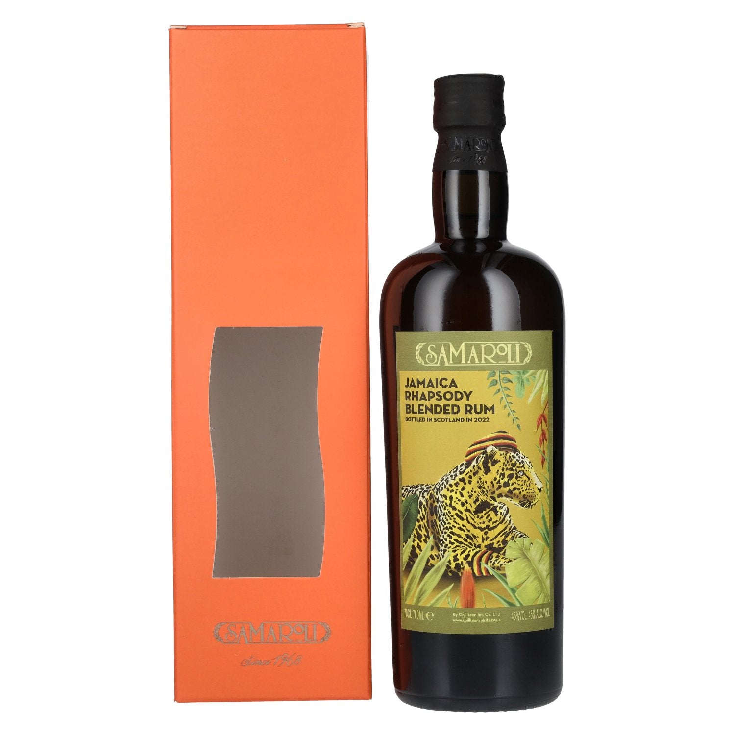 Samaroli Jamaica Rhapsody Blended Rum 2022 45% Vol. 0,7l in Giftbox