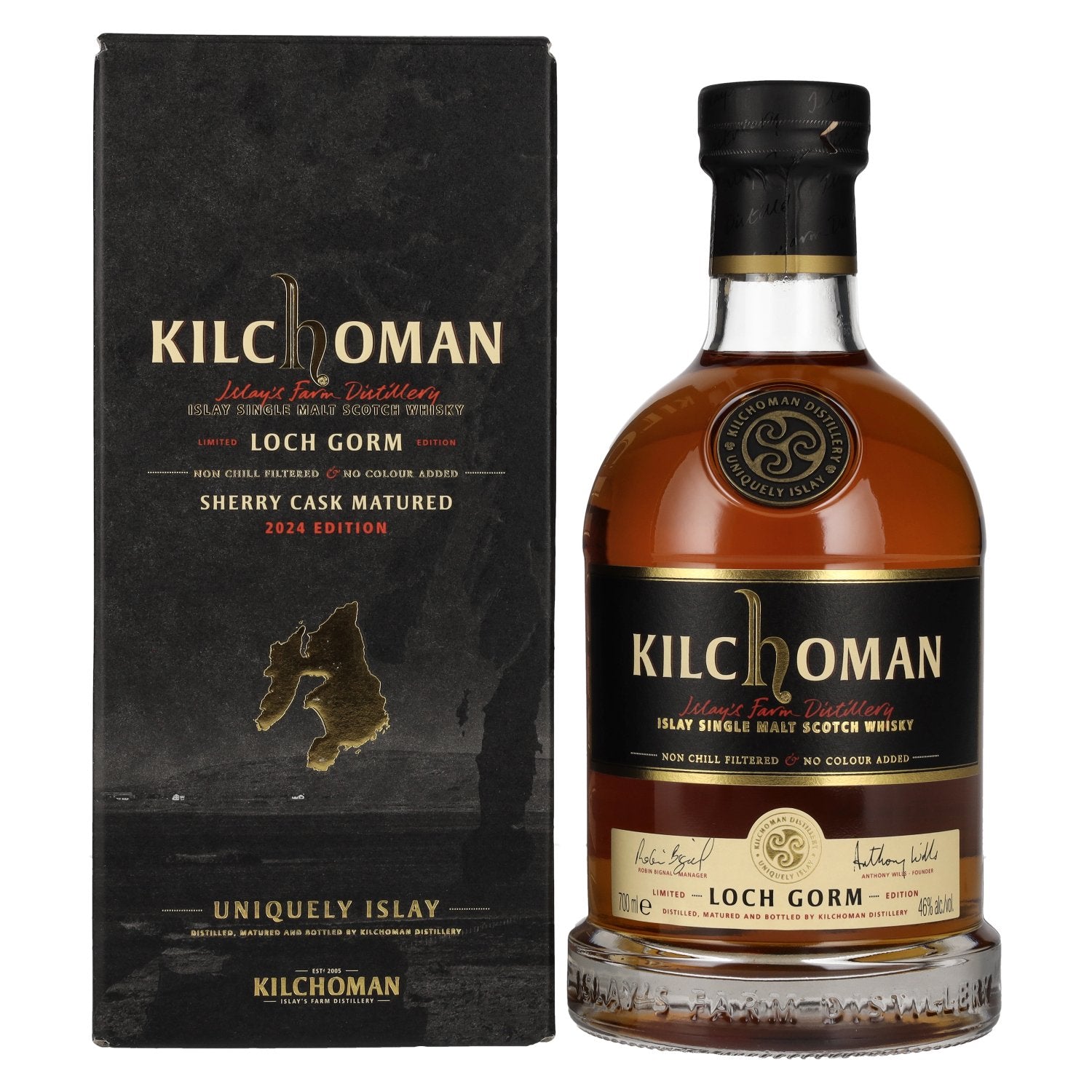 Kilchoman LOCH GORM Sherry Cask Matured Limited Edition 2024 46% Vol. 0,7l in Giftbox