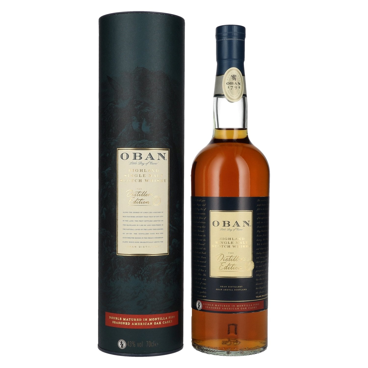 Oban The Distillers Edition Double Matured 43% Vol. 0,7l in Giftbox