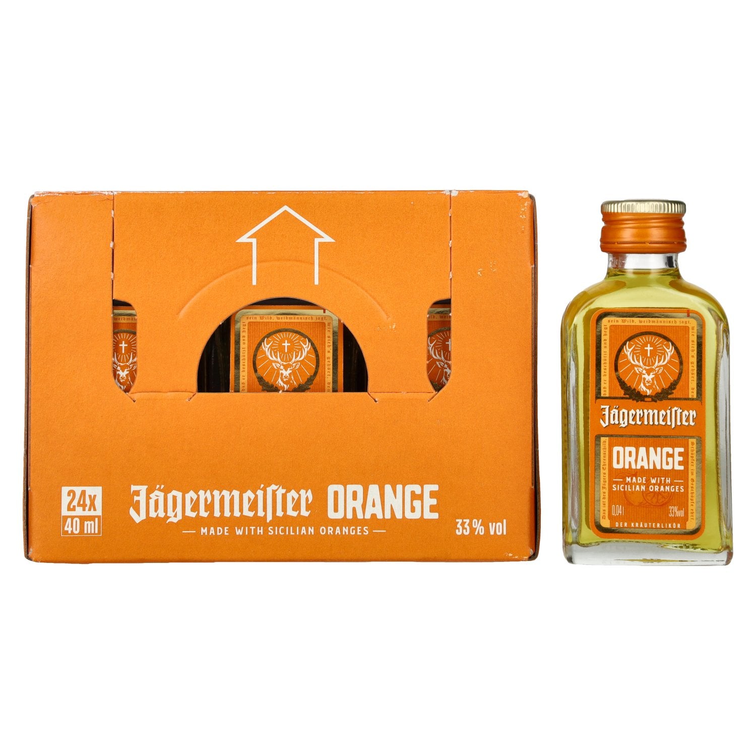 Jaegermeister Orange 33% Vol. 24x0,04l
