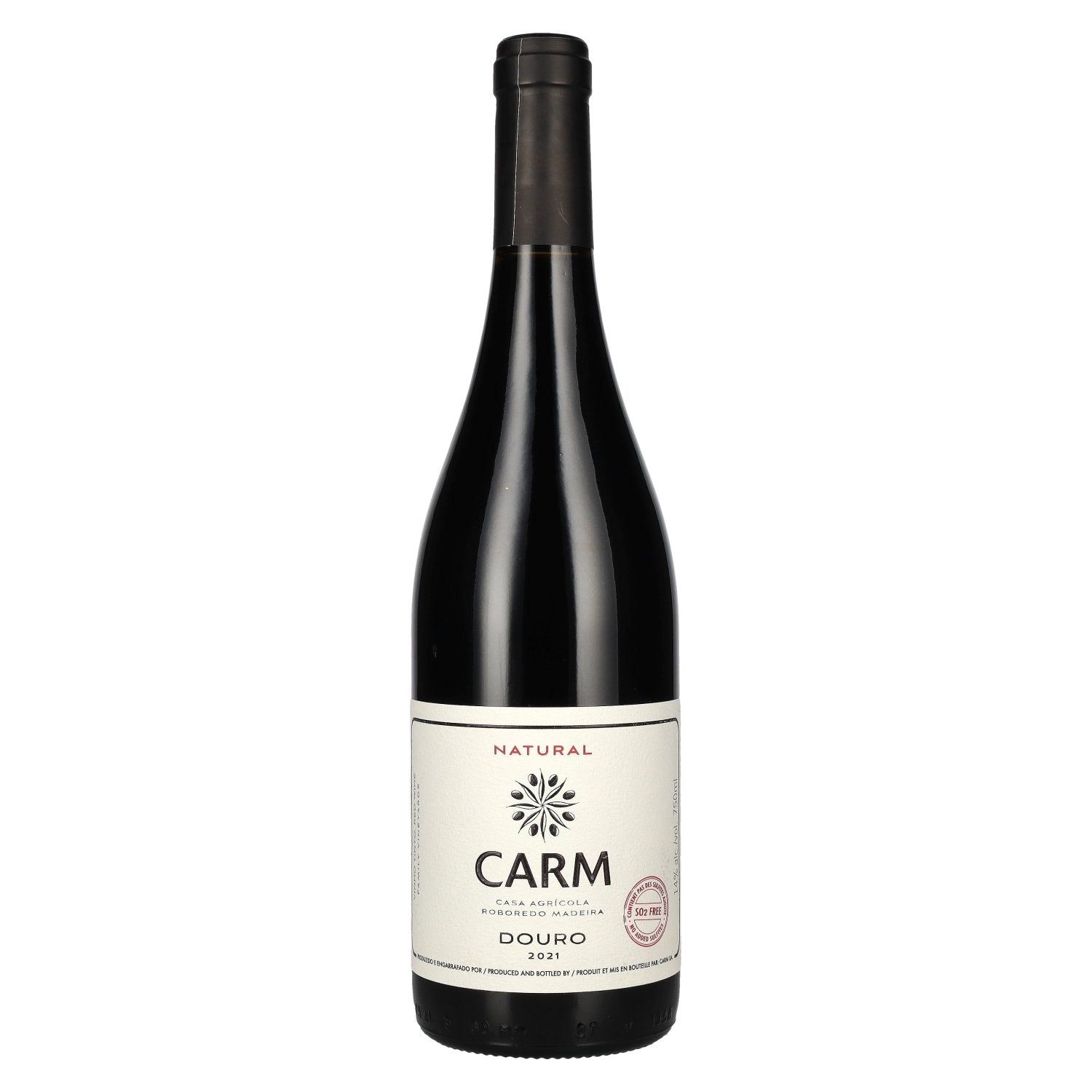 CARM Natural Touriga Nacional Biologico Red DOP Douro 2021 14% Vol. 0,75l