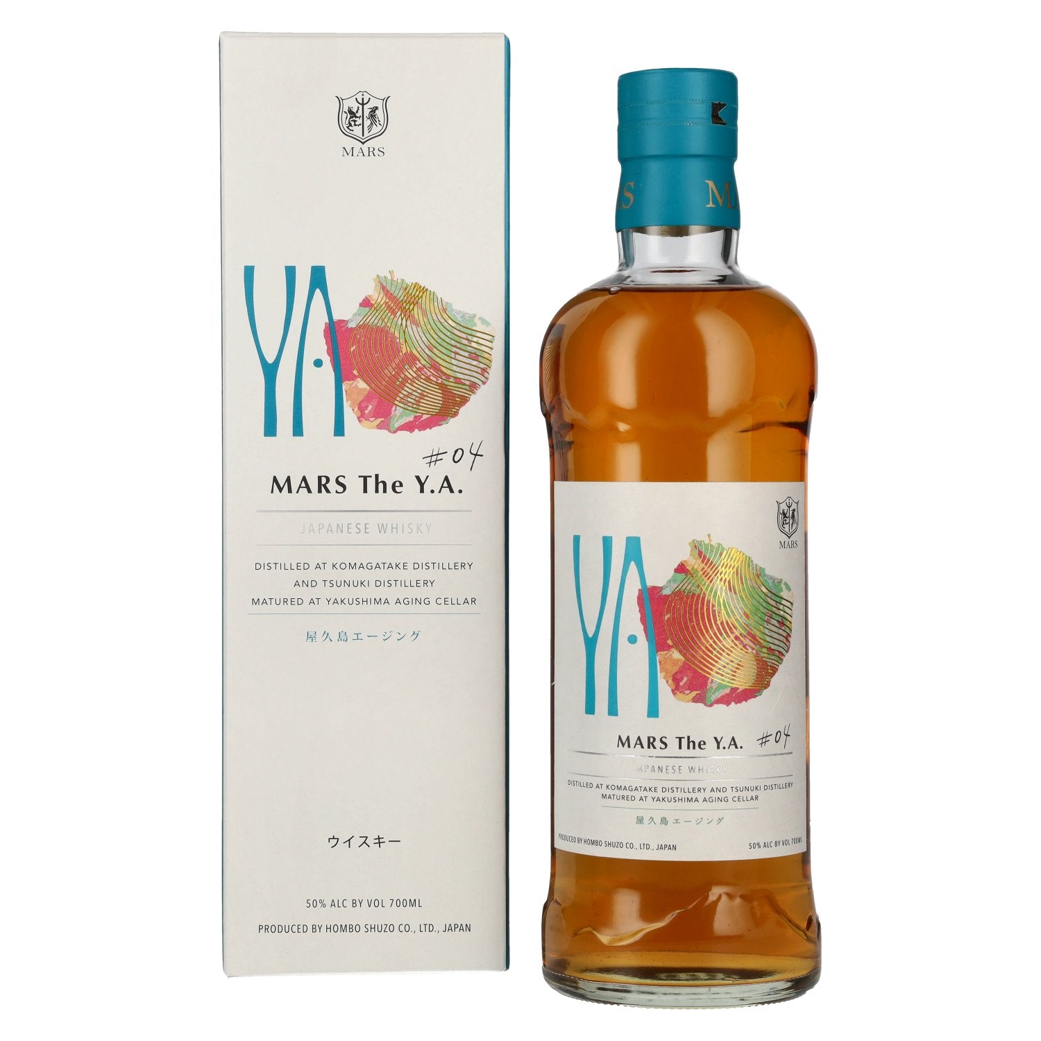 Mars The Y.A. Blended Malt Japanese Whisky # 04 50% Vol. 0,7l in Giftbox