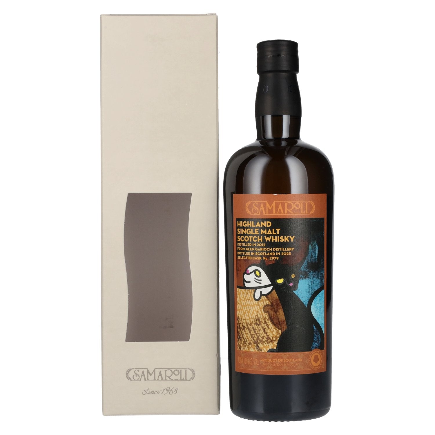 Samaroli Glen Garioch Highland Single Malt Scotch Whisky 2012 50% Vol. 0,7l in Giftbox