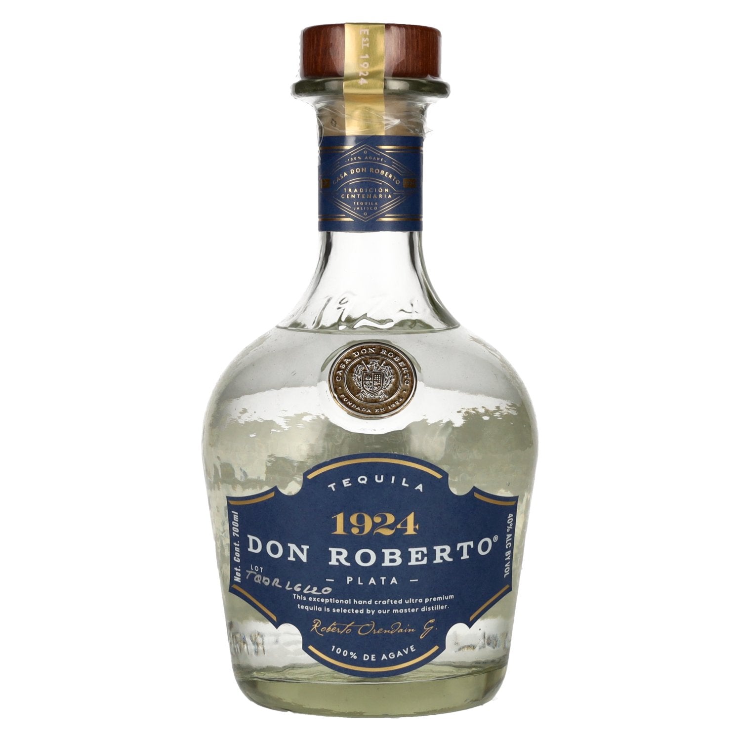 Don Roberto PLATA 100% Agave 40% Vol. 0,7l