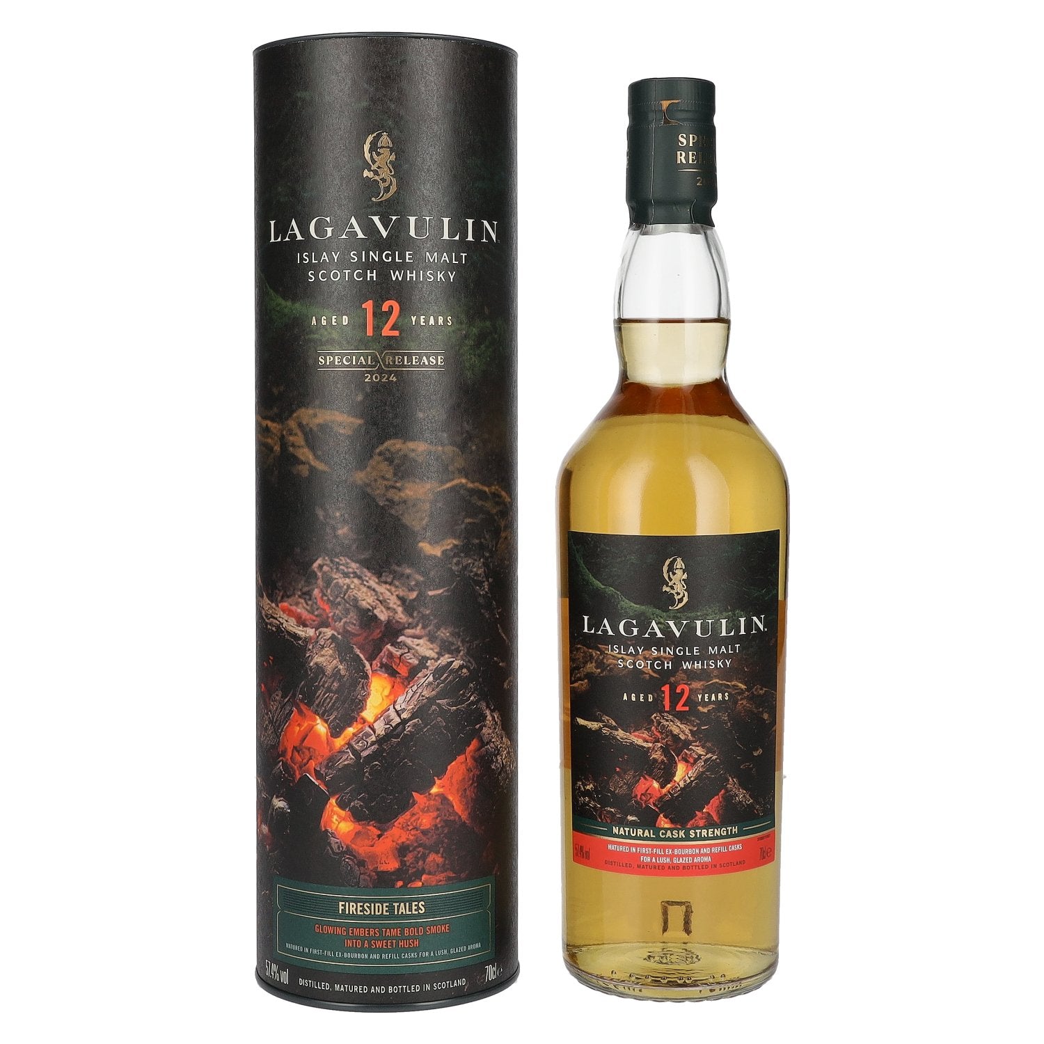 Lagavulin 12 Years Old Fireside Tales Single Malt Special Release 2024 57,4% Vol. 0,7l in Giftbox