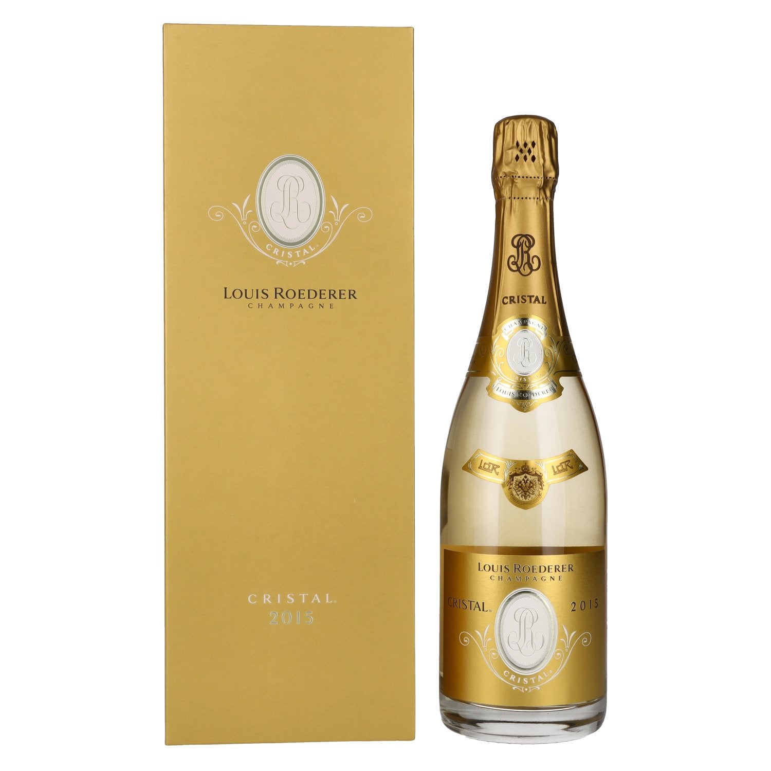 Louis Roederer Champagne CRISTAL 2015 12,5% Vol. 0,75l in Giftbox