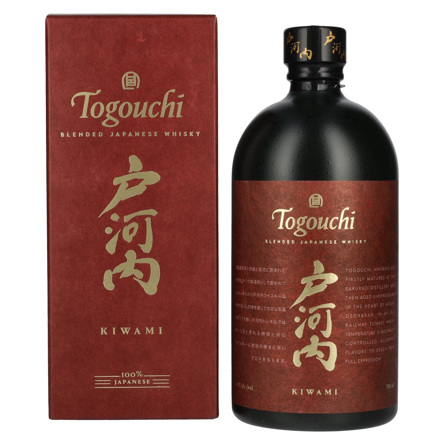 Togouchi KIWAMI Distiller's Reserve Japanese Blended Whisky 02 40% Vol. 0,7l in Giftbox