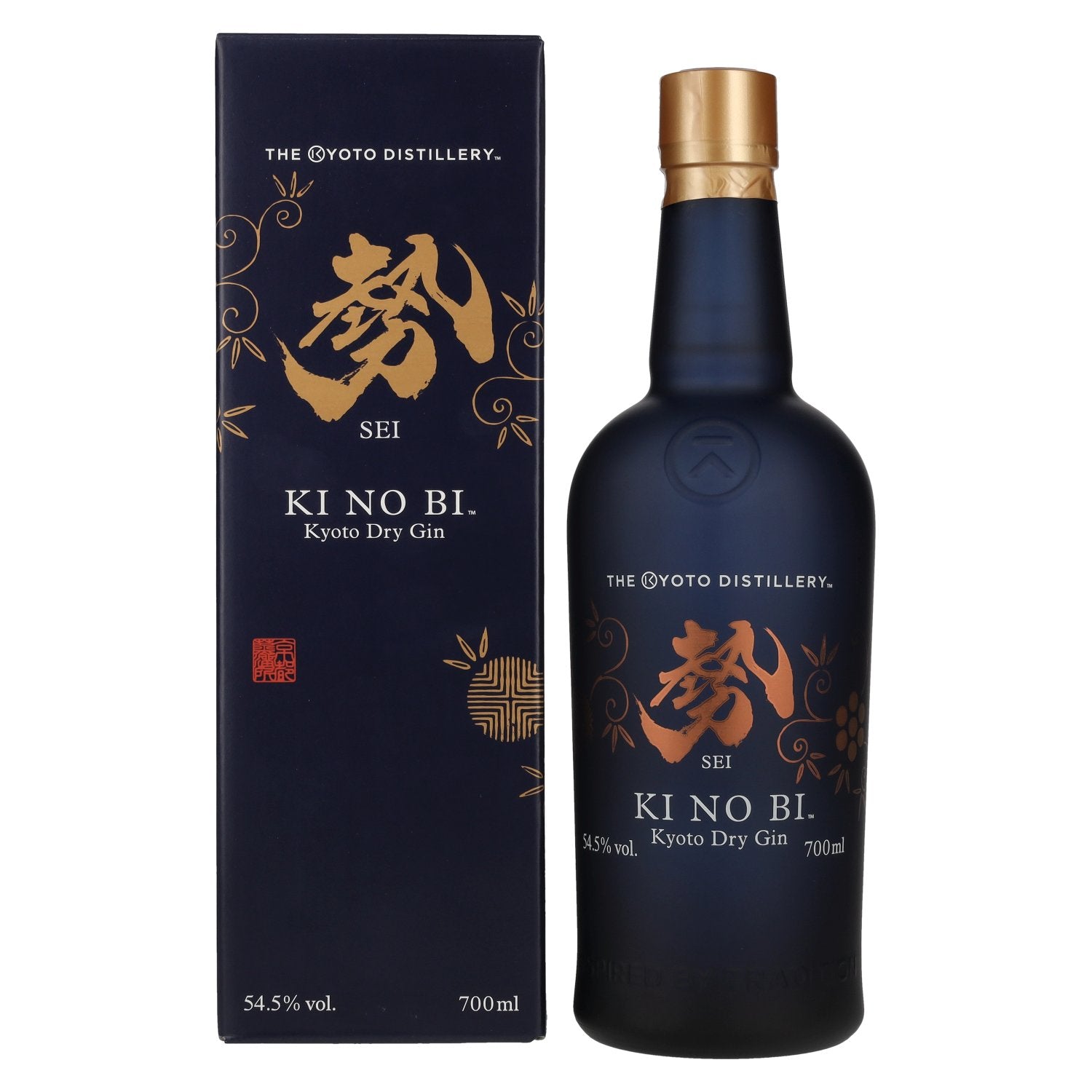 KI NO BI SEI Kyoto Dry Gin 54,5% Vol. 0,7l in Giftbox