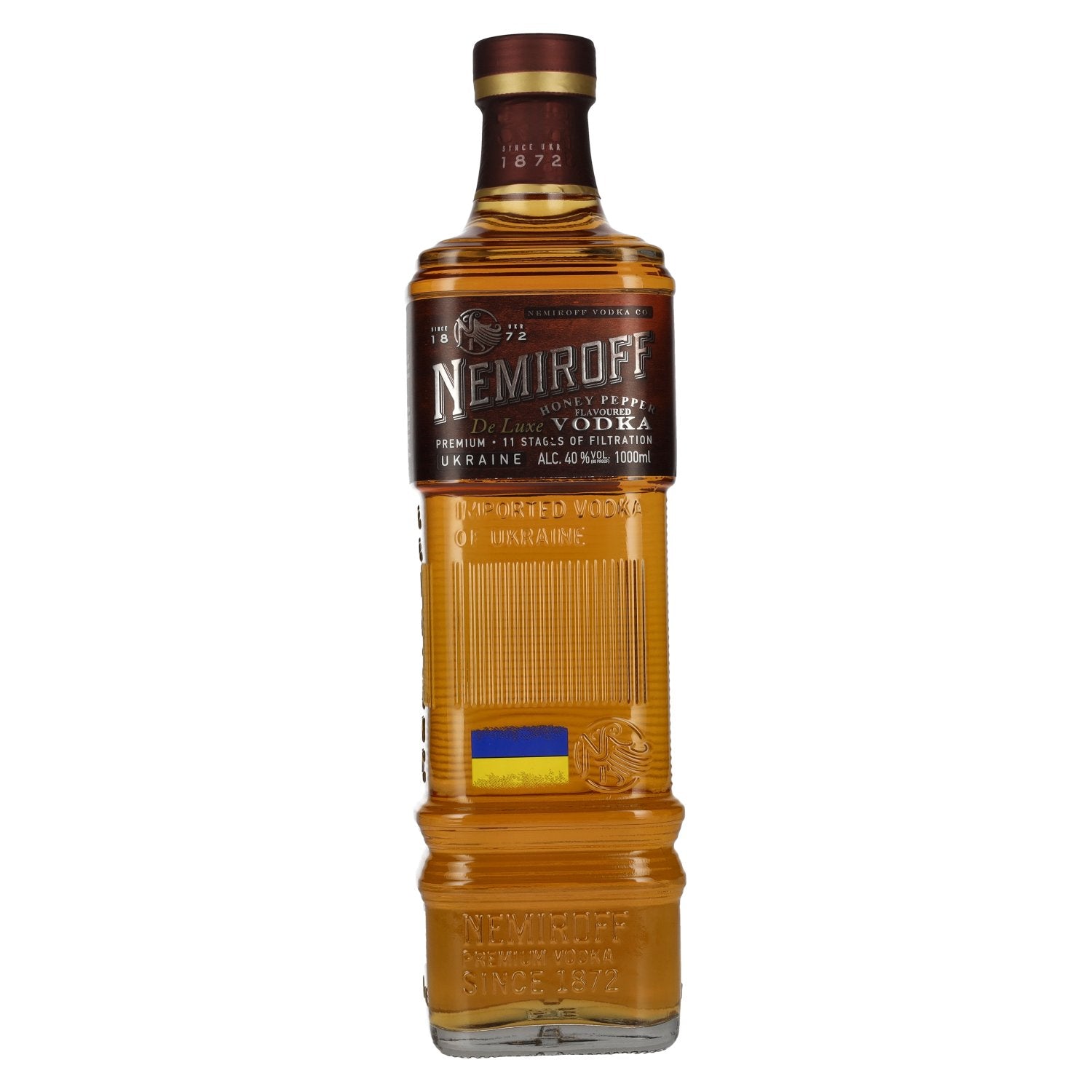Nemiroff De Luxe HONEY PEPPAR Flavoured Vodka 40% Vol. 1l