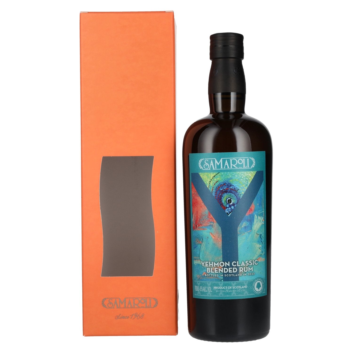 Samaroli Yehmon Classic Blended Rum 2023 45% Vol. 0,7l in Giftbox