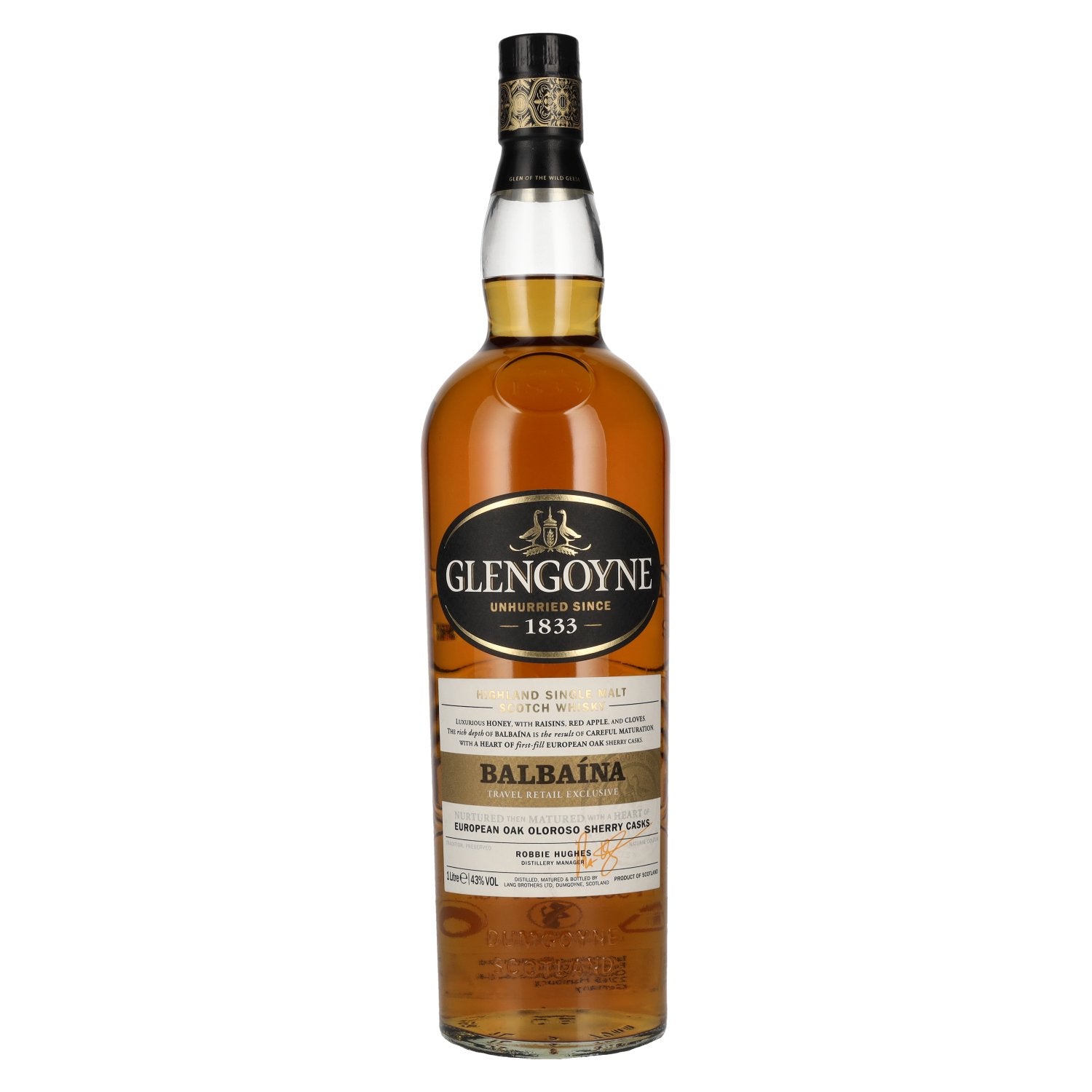 Glengoyne BALBAINA European Oak Oloroso Sherry Casks 43% Vol. 1l