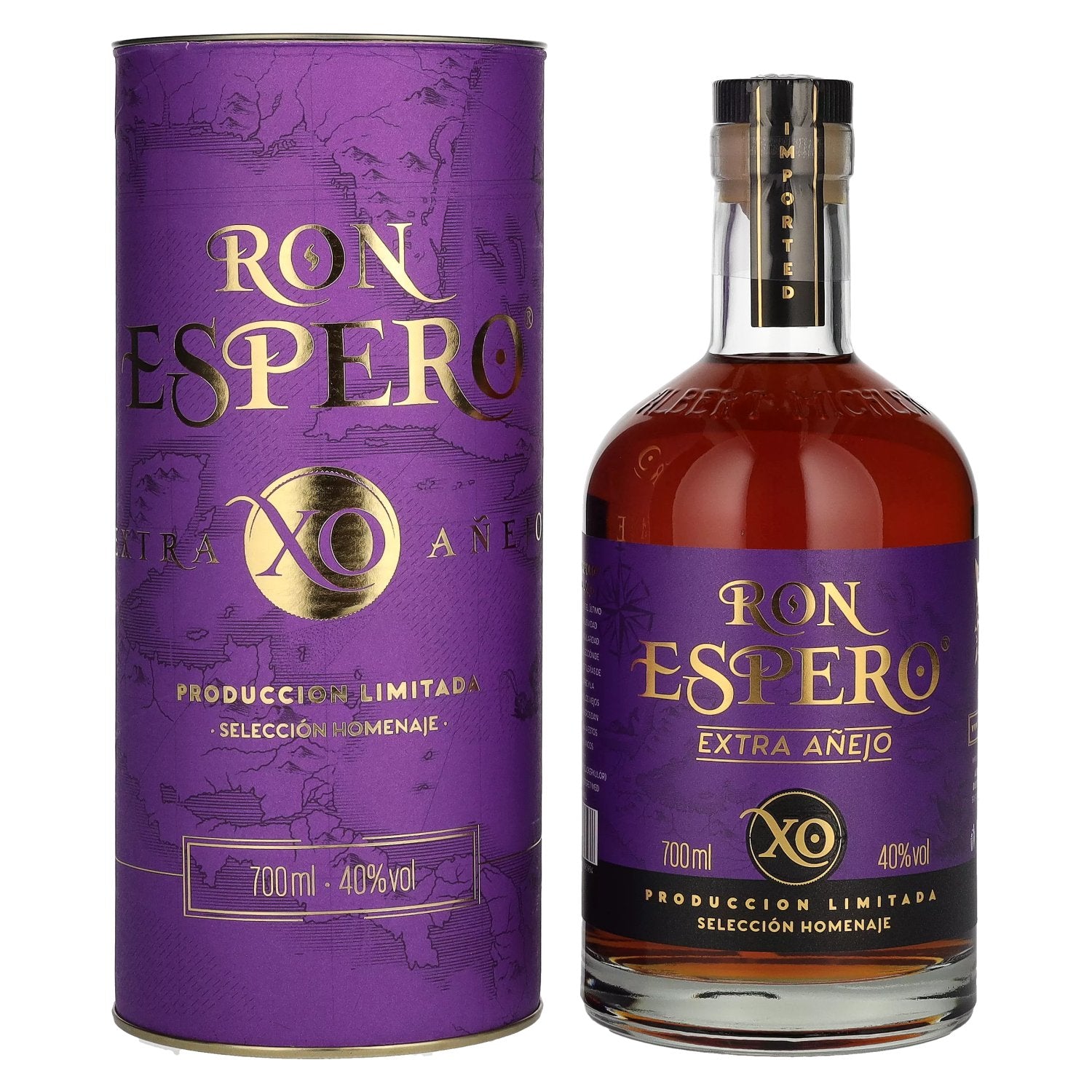 Ron Espero Extra Anejo XO 40% Vol. 0,7l in Giftbox