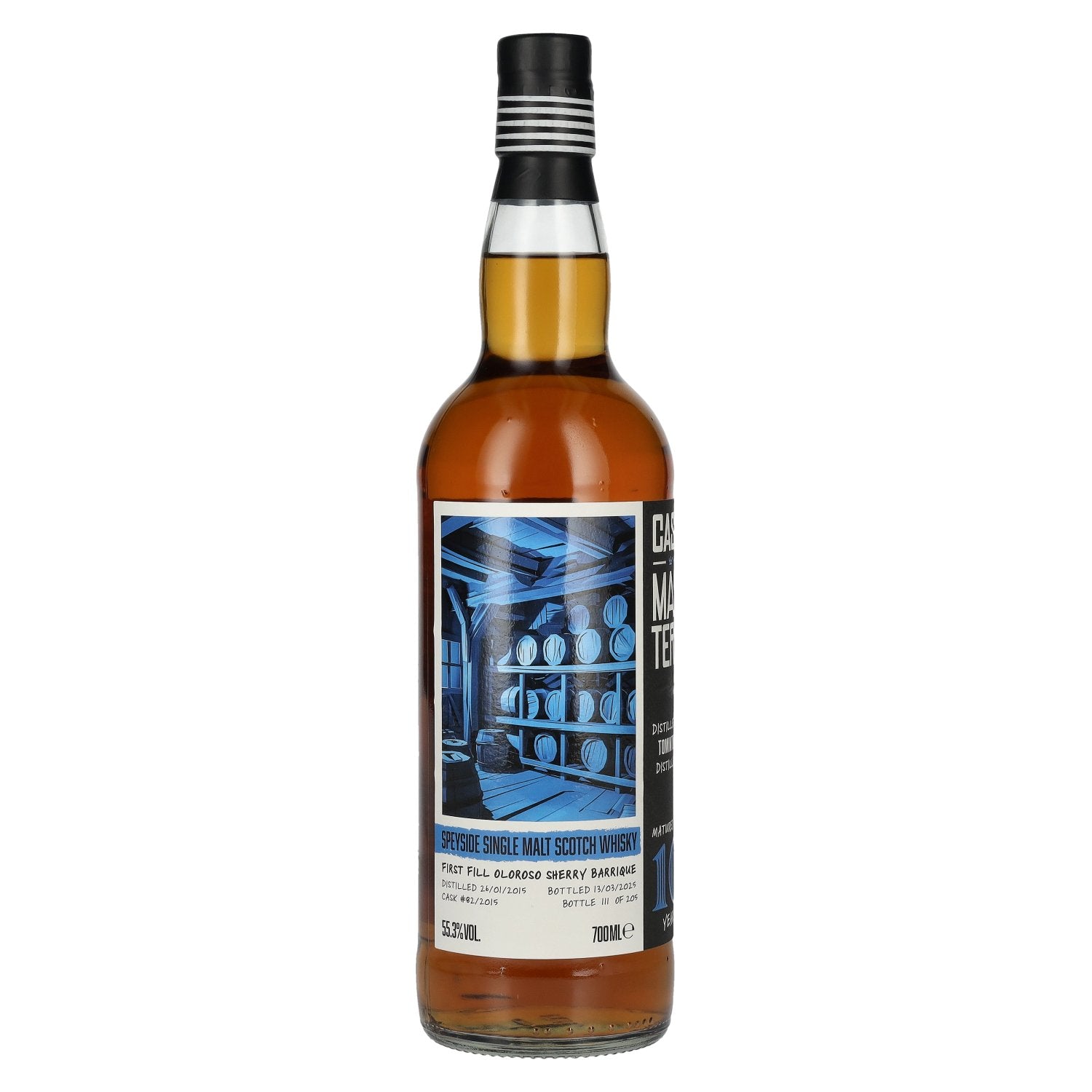 Brave New Spirits 10 Years Old TOMINTOUL Cask Masters Single Malt Scotch Whisky #82 2015 55,3% Vol. 0,7l