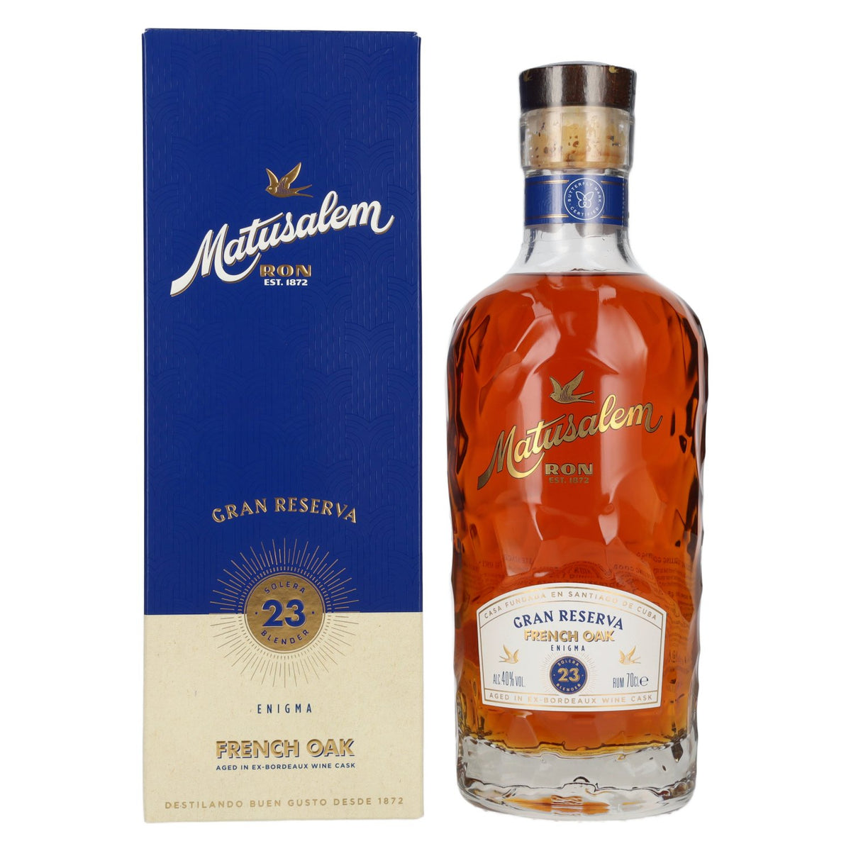 Ron Matusalem 23 Solera Gran Reserva French Oak Rum 40% Vol. 0,7l in Giftbox