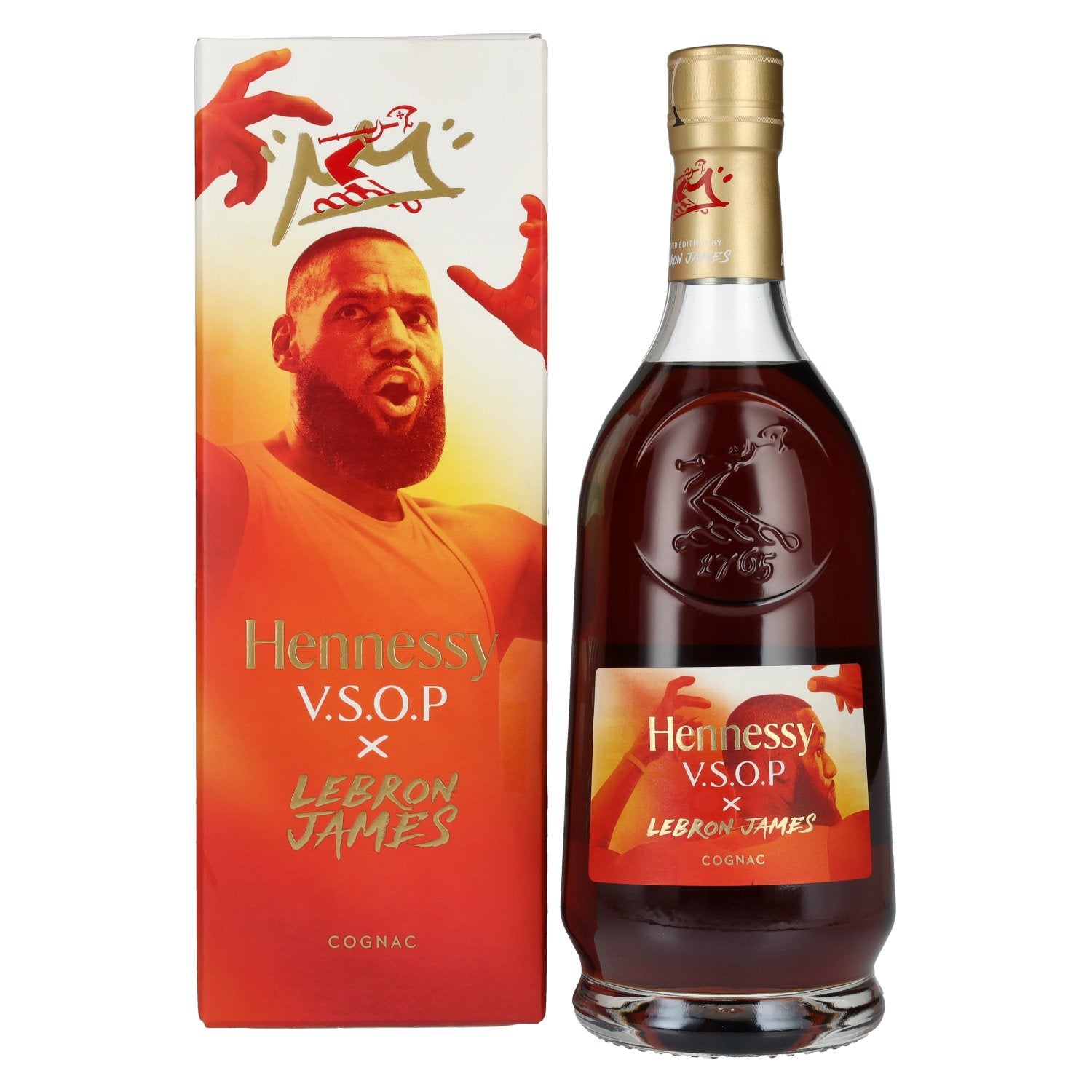 Hennessy V.S.O.P X LEBRON JAMES Cognac Limited Edition 40% Vol. 0,7l in Giftbox