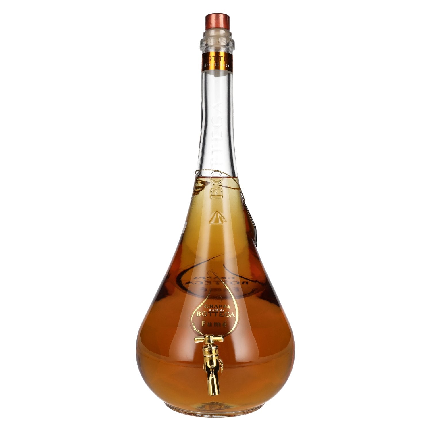 Bottega Grappa Prosecco Barricata Fume 38% Vol. 3l