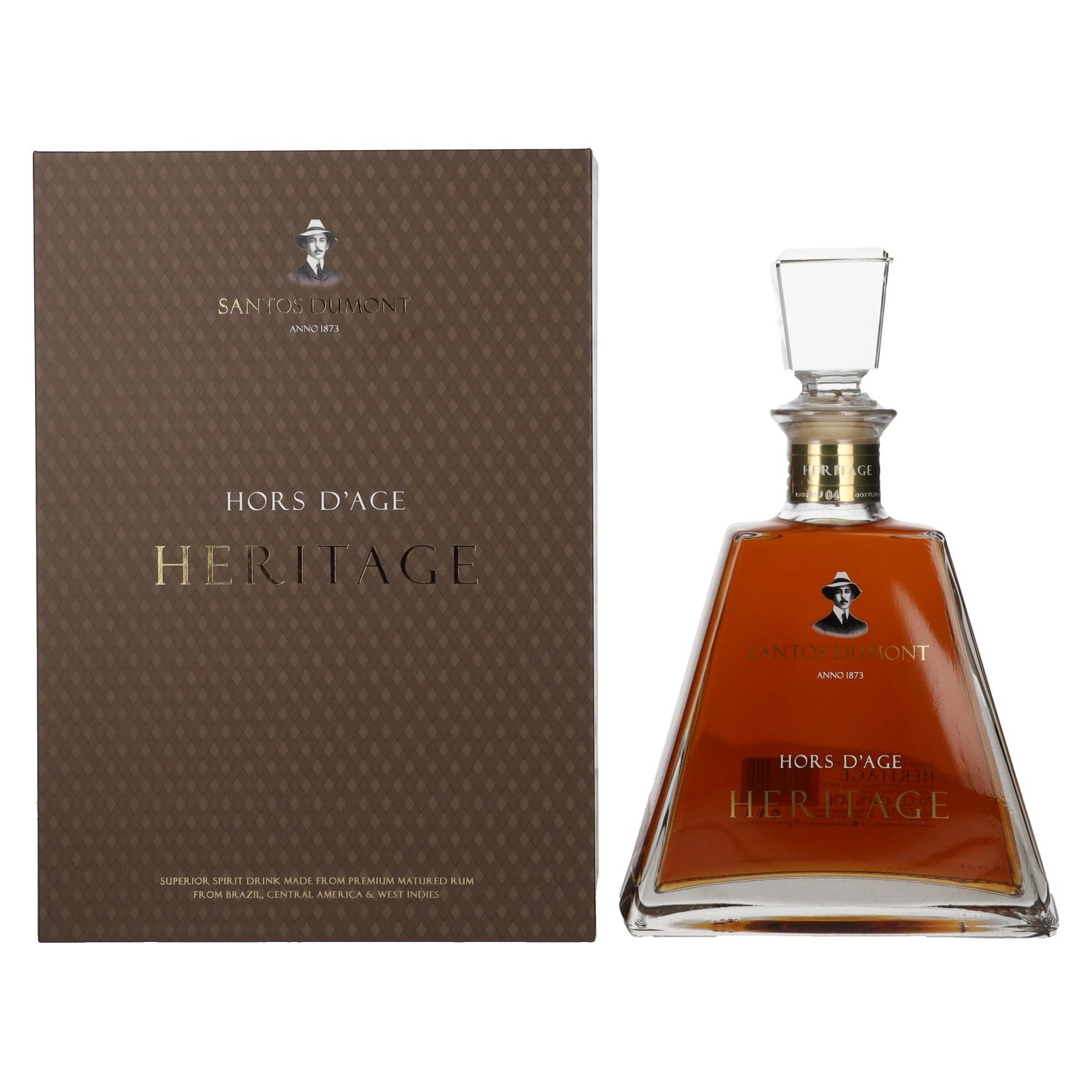 Santos Dumont HERITAGE Limited Edition Batch 04 43,8% Vol. 0,7l in Giftbox