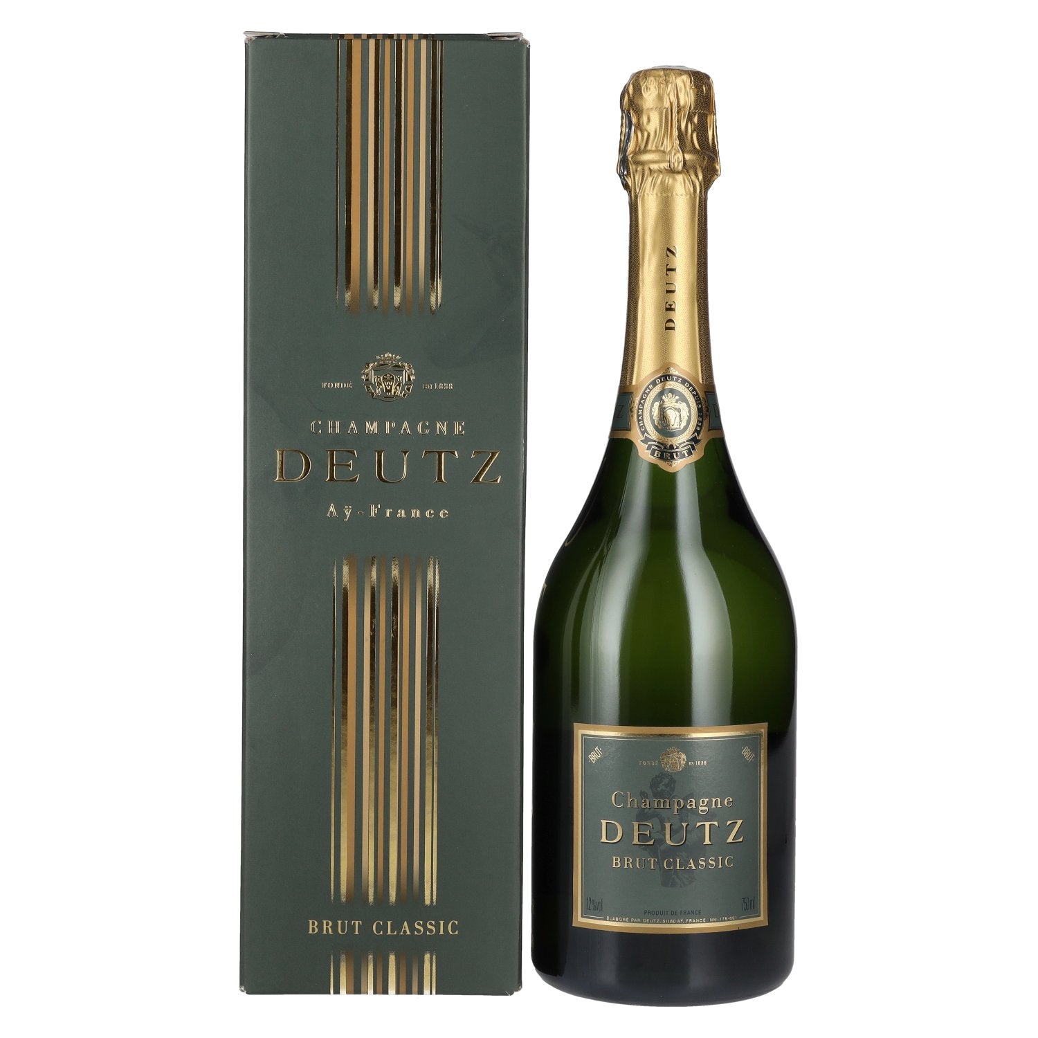 Deutz Champagne Brut Classic 12% Vol. 0,75l in Giftbox