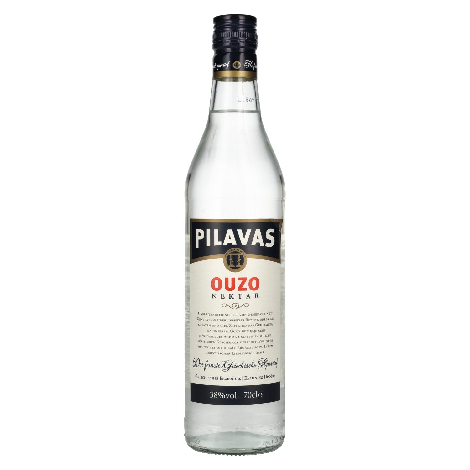 Ouzo Nektar Pilavas 38% Vol. 0,7l