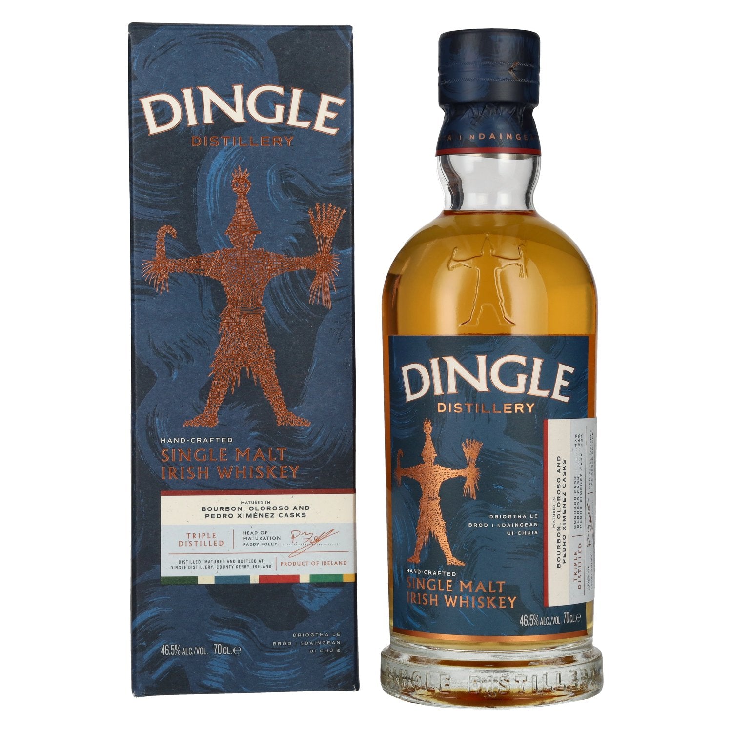 Dingle Single Malt Irish Whiskey Triple Distilled 46,5% Vol. 0,7l in Giftbox