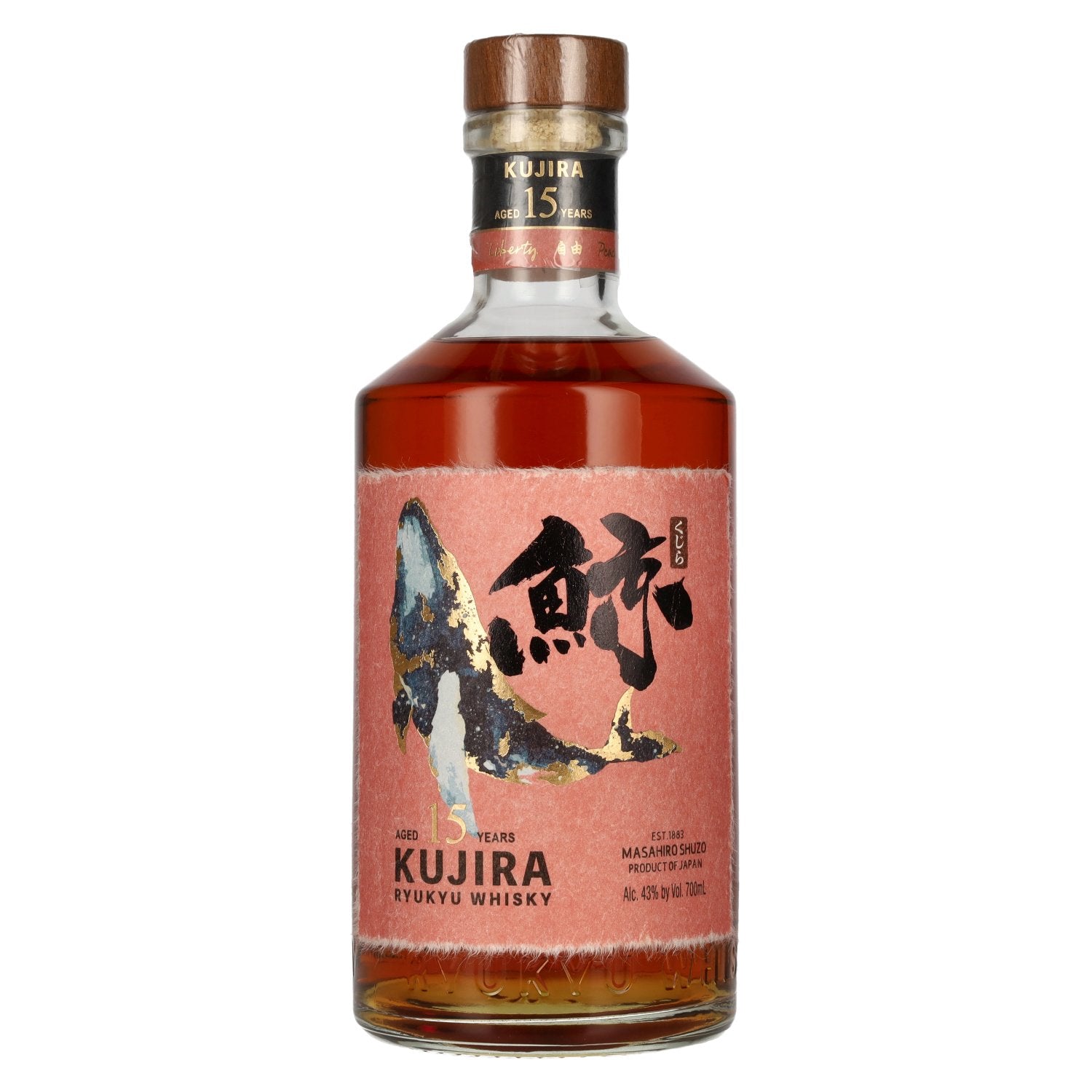Kujira Ryukyu 15 Years Old Single Grain Whisky 43% Vol. 0,7l