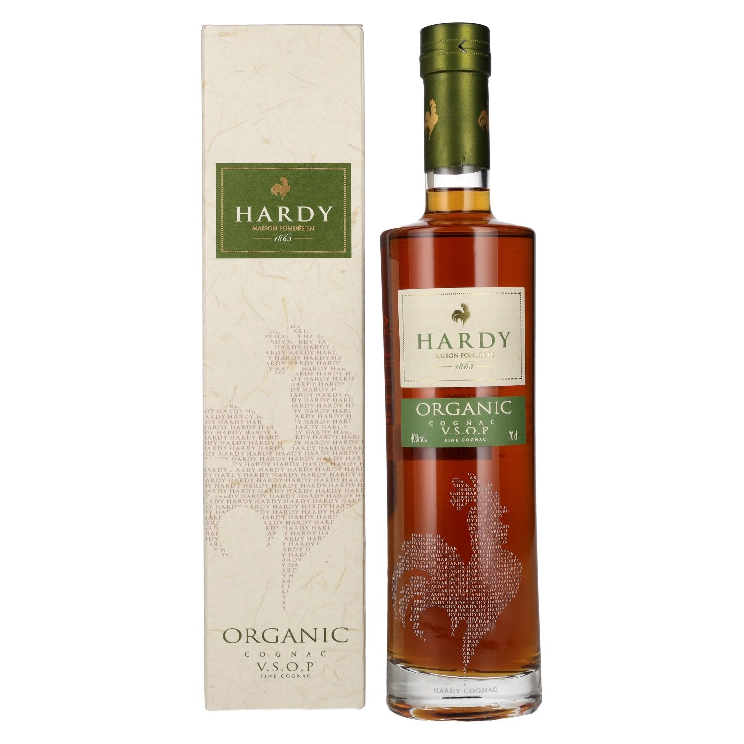Hardy V.S.O.P Fine Cognac ORGANIC 40% Vol. 0,7l in Giftbox