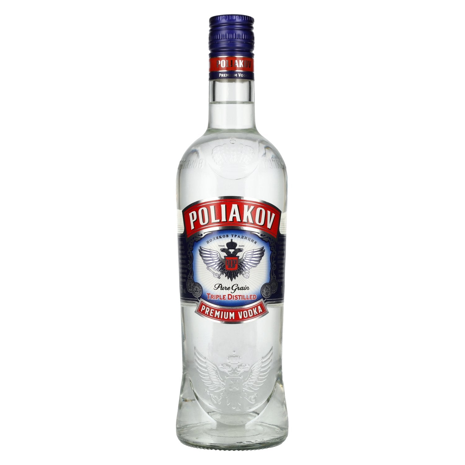 Poliakov Triple Distilled Premium Vodka 37,5% Vol. 0,7l