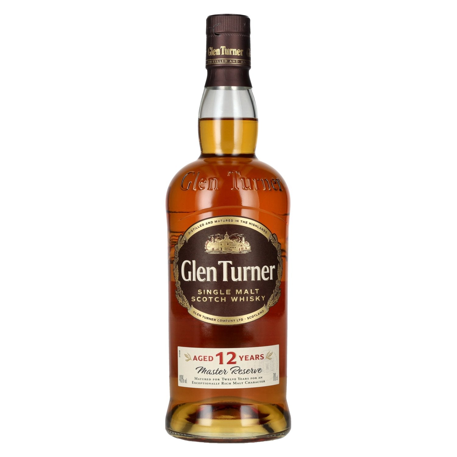 Glen Turner 12 Years Old Master Reserve Single Malt Scotch Whisky 40% Vol. 0,7l