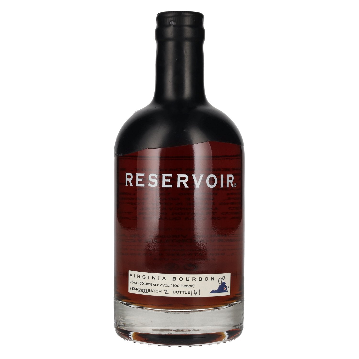 Reservoir Virginia Bourbon Whiskey Batch 2 Year 2022 50% Vol. 0,7l