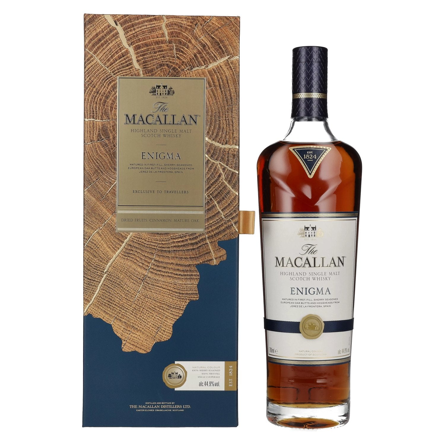 The Macallan ENIGMA Highland Single Malt 44,9% Vol. 0,7l in Giftbox