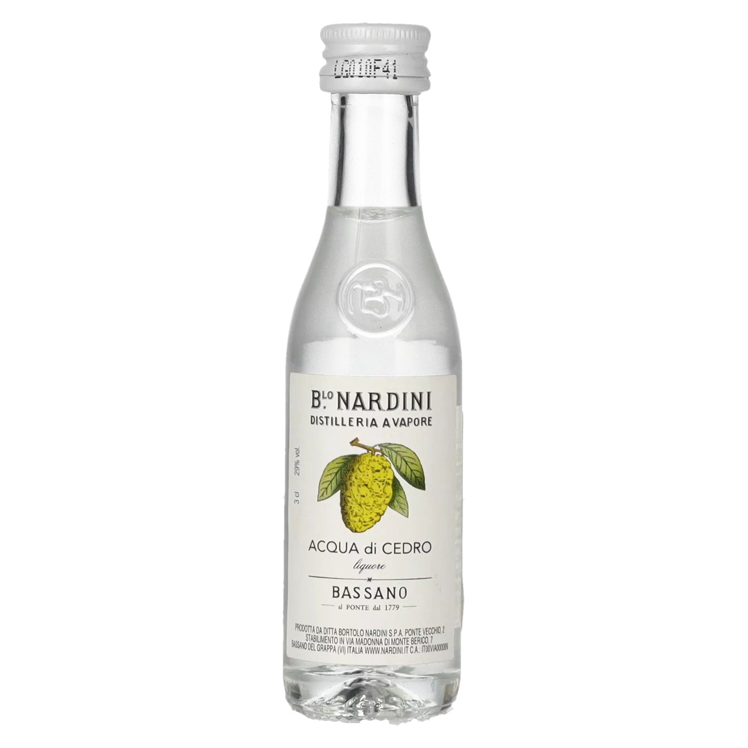 Nardini Acqua di Cedro Zitronenlikoer 29% Vol. 0,03l