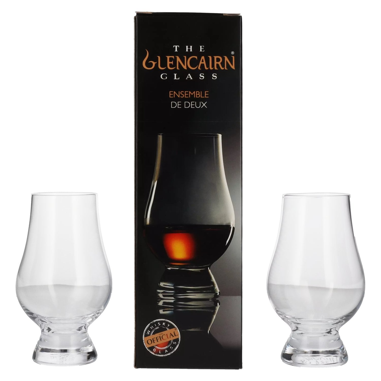 GLENCAIRN Whisky glass Twin Pack 2x19 cl without calibration in Giftbox