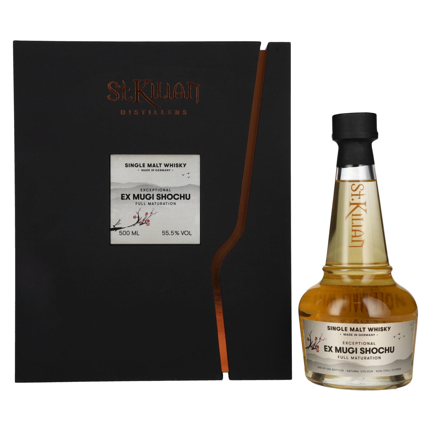 St. Kilian EX MUGI SHOCHU Single Malt Whisky 55,5% Vol. 0,5l in Giftbox