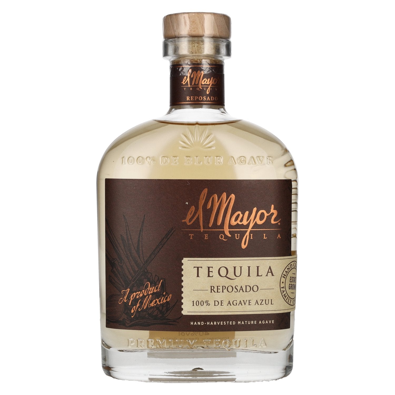El Mayor Reposado Tequila 100% Agave 40% Vol. 0,7l