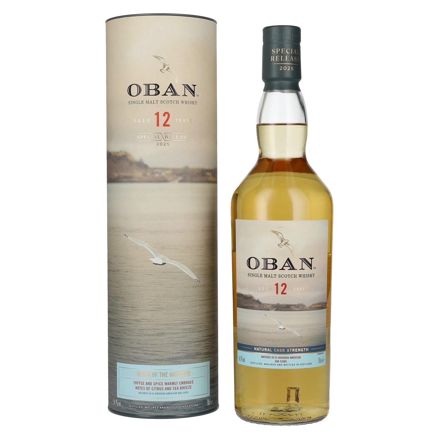 Oban 12 Years Old HEART OF THE HARBOUR Single Malt Special Release 2025 54,7% Vol. 0,7l in Giftbox