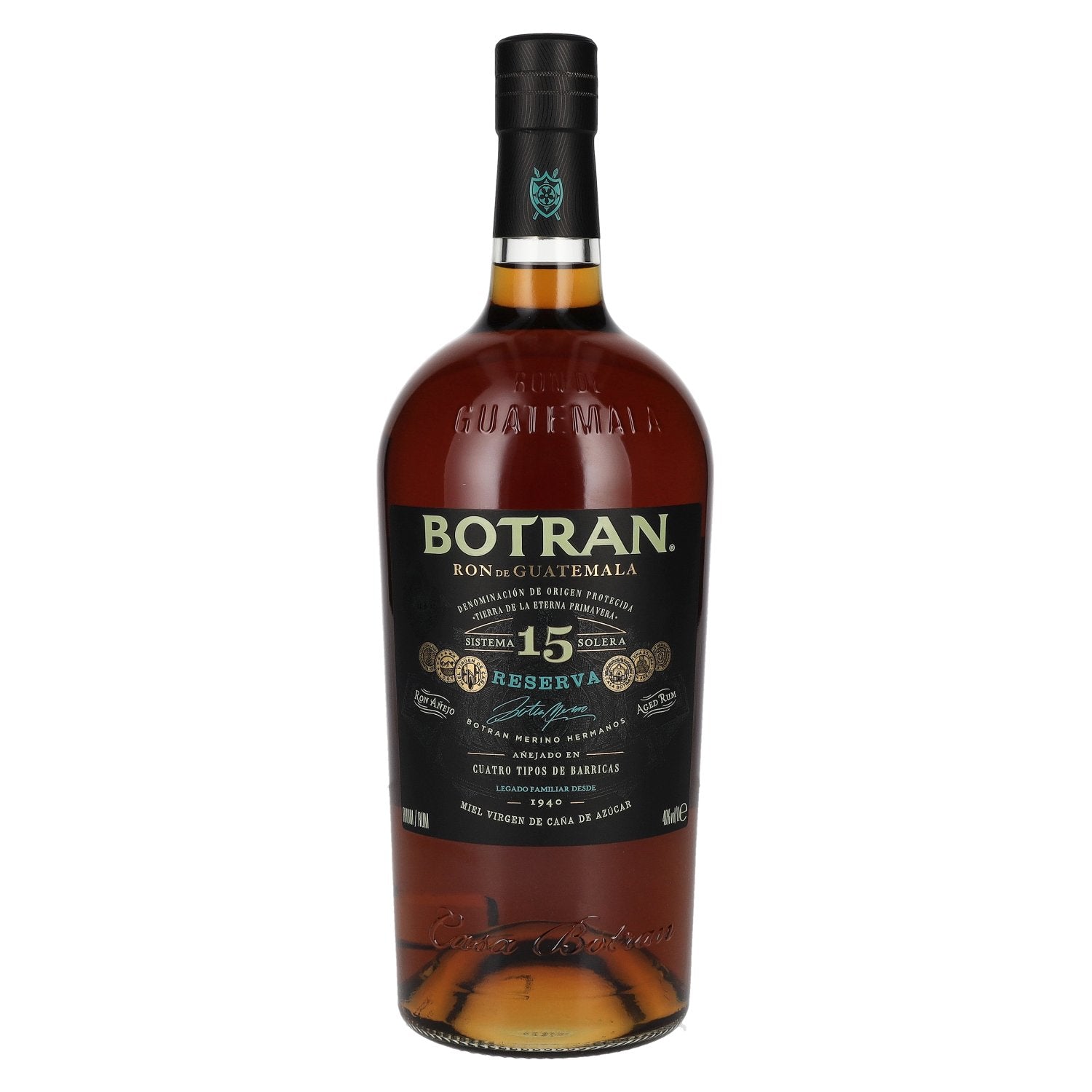 Botran Ron Anejo Reserva 15 Sistema Solera 40% Vol. 1l