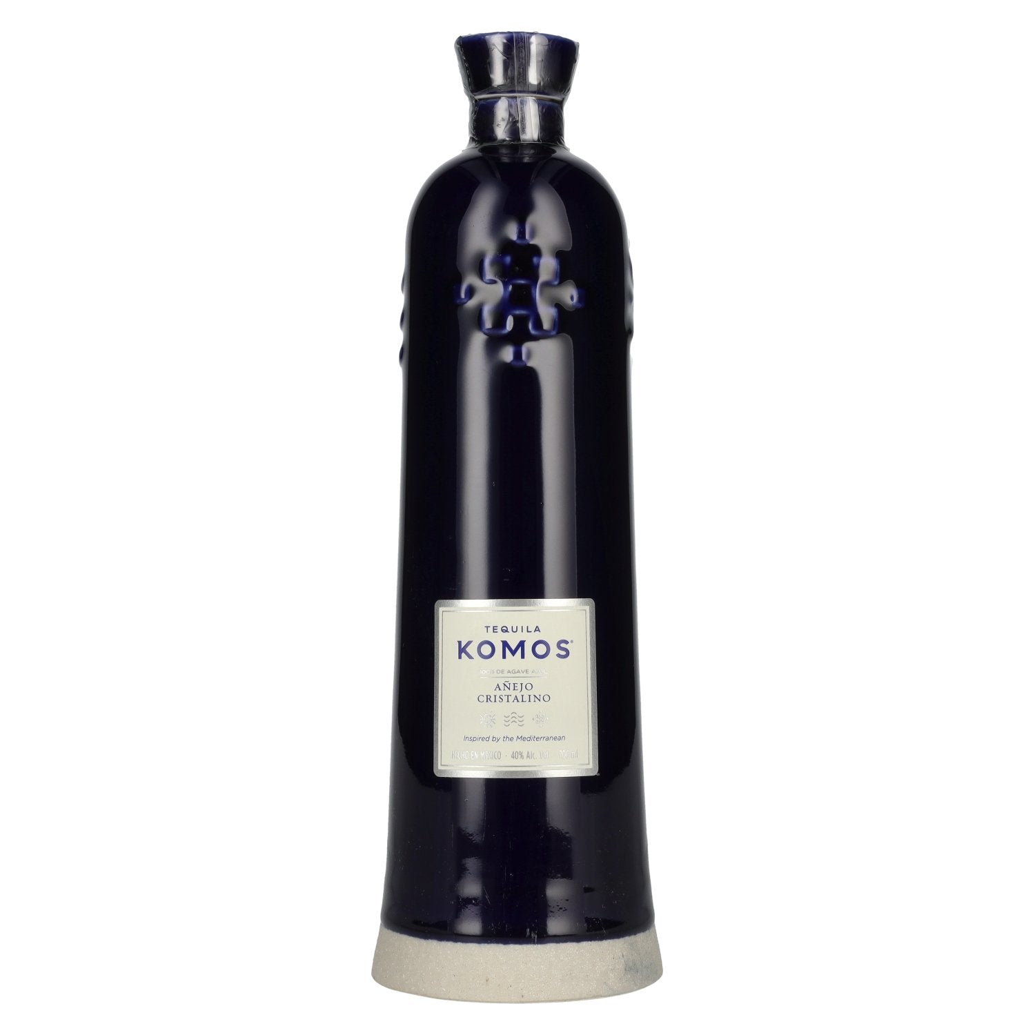 KOMOS Tequila Anejo Cristalino 100% de Agave Azul 40% Vol. 0,7l