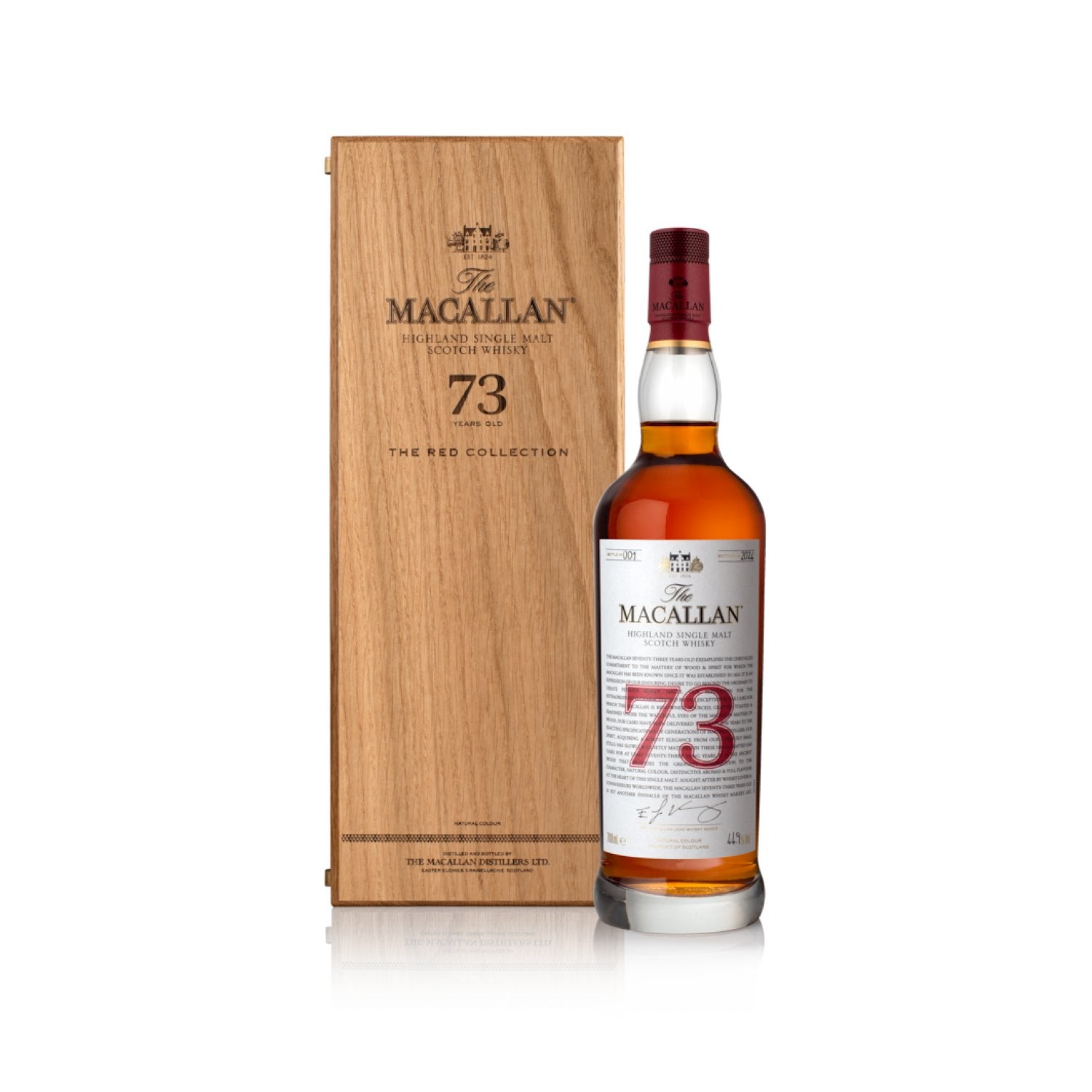 The Macallan 73 Years Old Red Collection 44,9% Vol. 0,7l