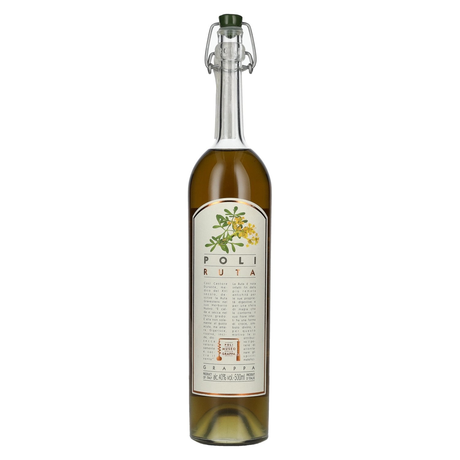 Poli Grappa Ruta 40% Vol. 0,5l
