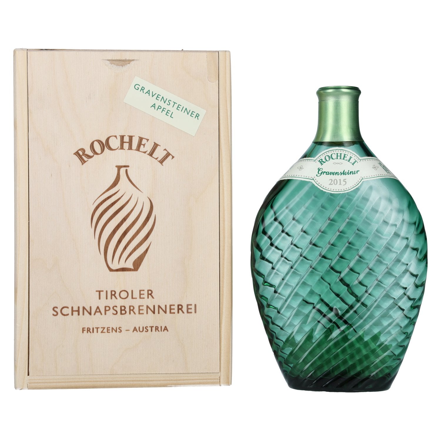 Rochelt Gravensteiner 2015 50% Vol. 0,35l in Holzkiste