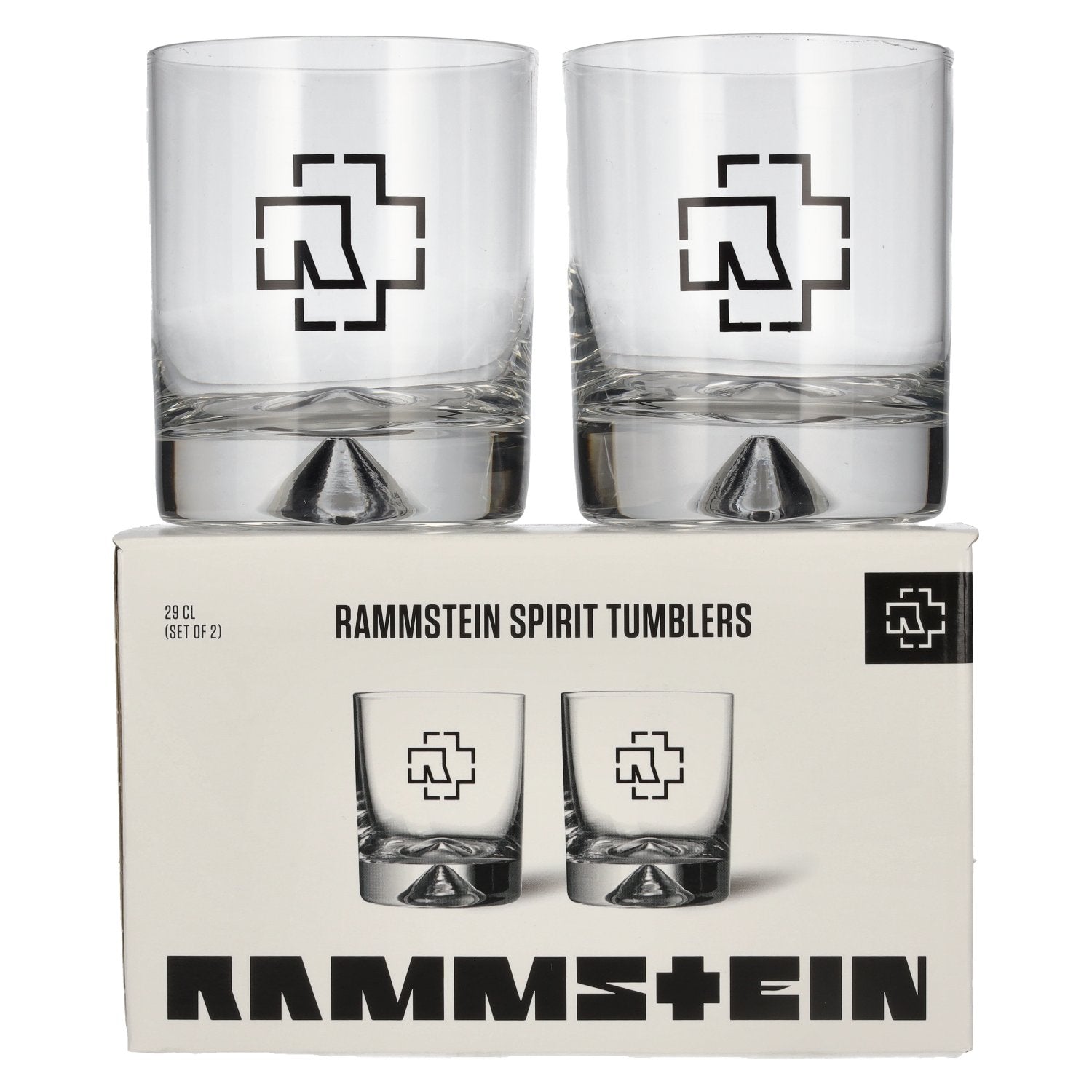 Rammstein Spirit Tumblers in Giftbox 2 Stueck without calibration