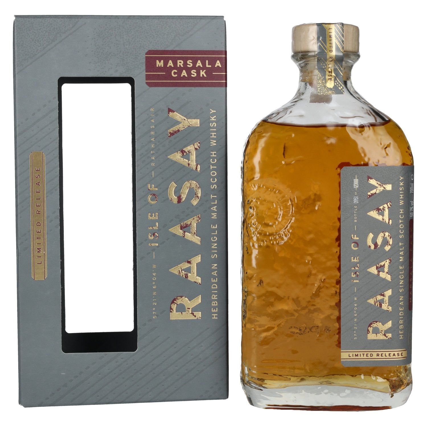 Isle of RAASAY Marsala Cask Single Malt Limited Release 50,7% Vol. 0,7l in Giftbox