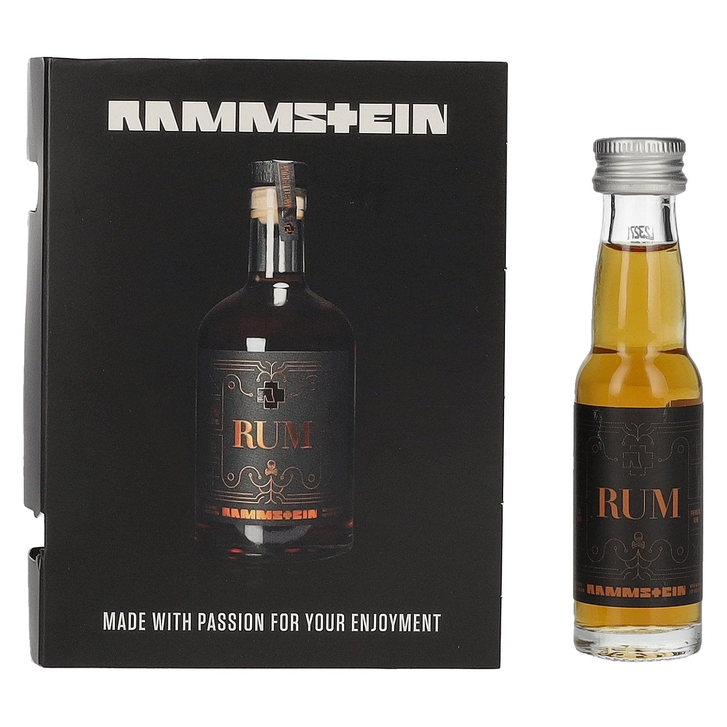 Rammstein Premium Rum 40% Vol. 0,02l in Giftbox