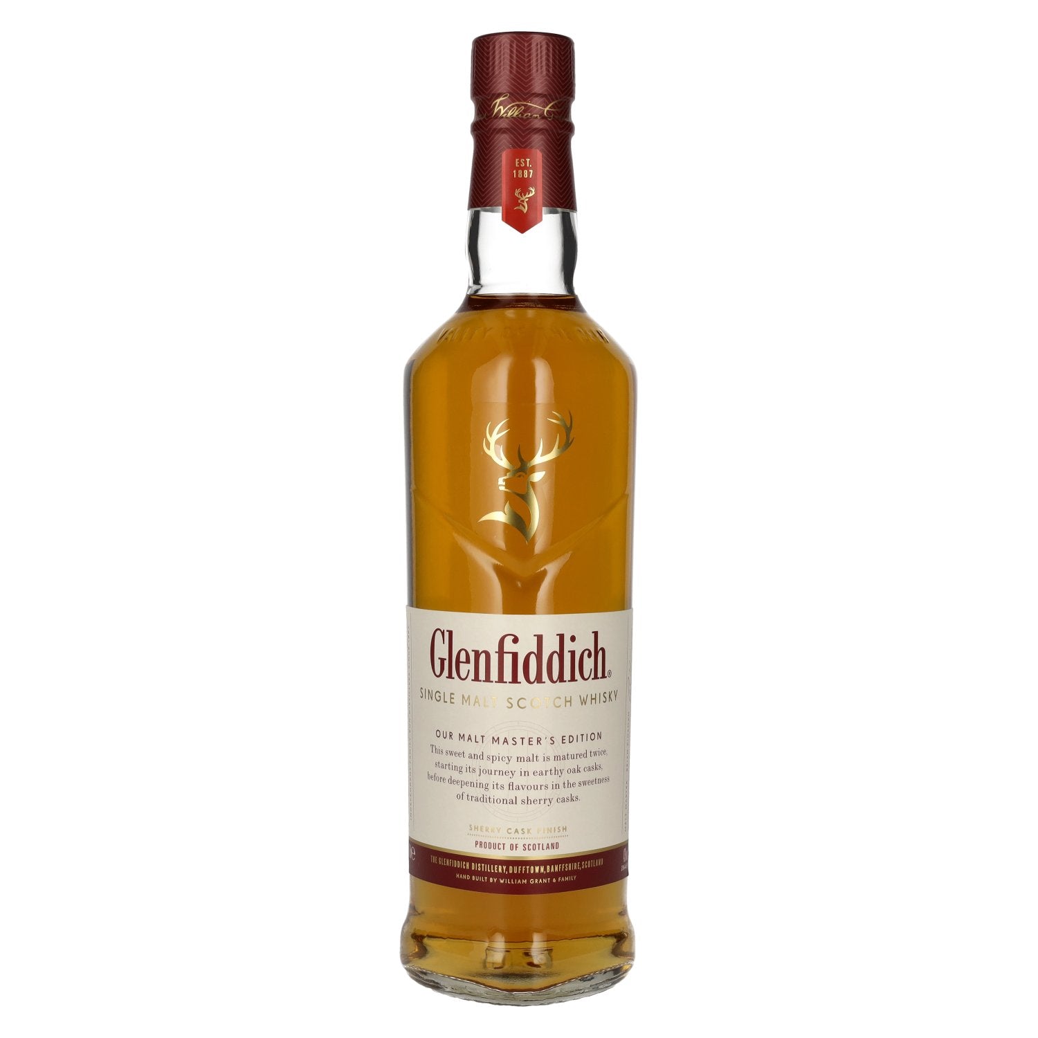 Glenfiddich MALT MASTER'S EDITION Single Malt Scotch Whisky 43% Vol. 0,7l