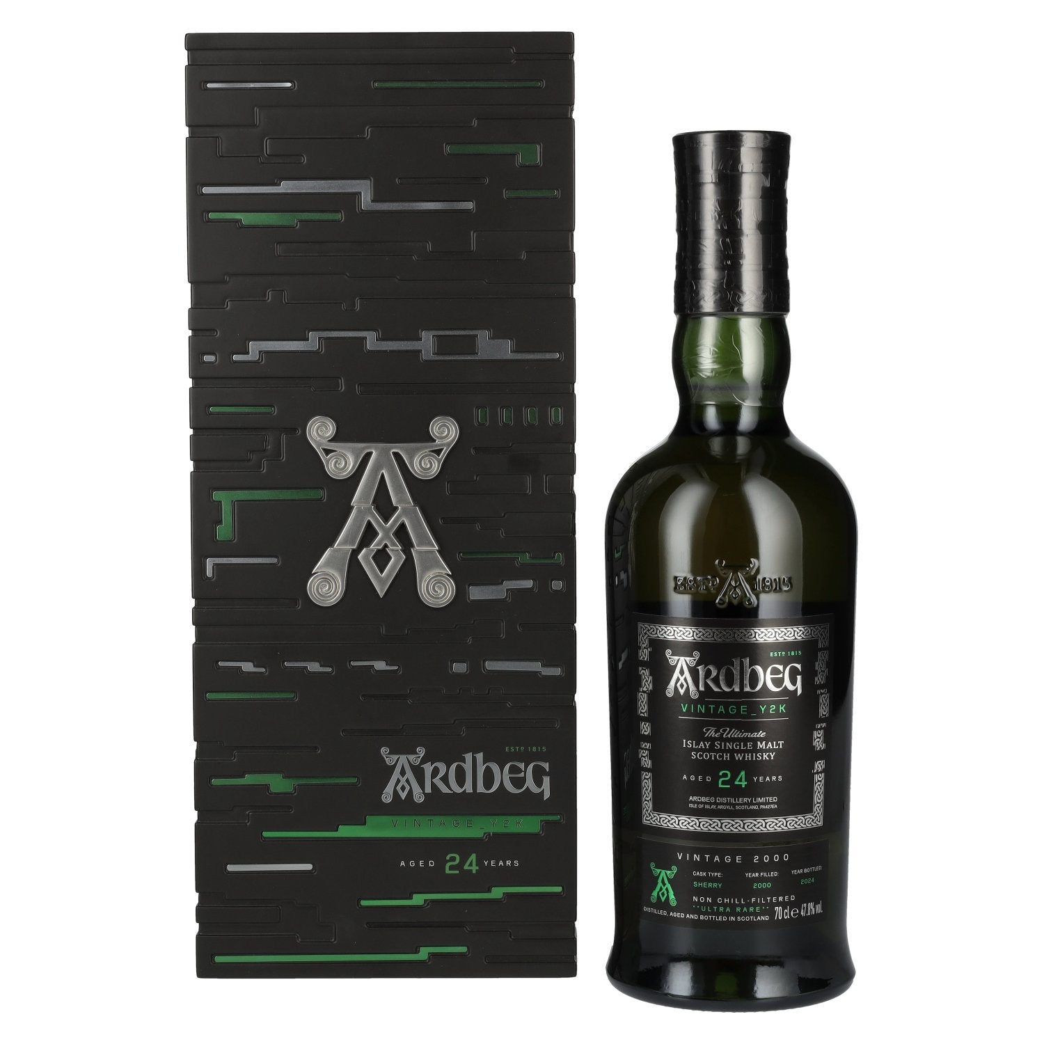 Ardbeg 24 Years Old The Ultimate Vintage Y2K 2000 47,8% Vol. 0,7l in Giftbox