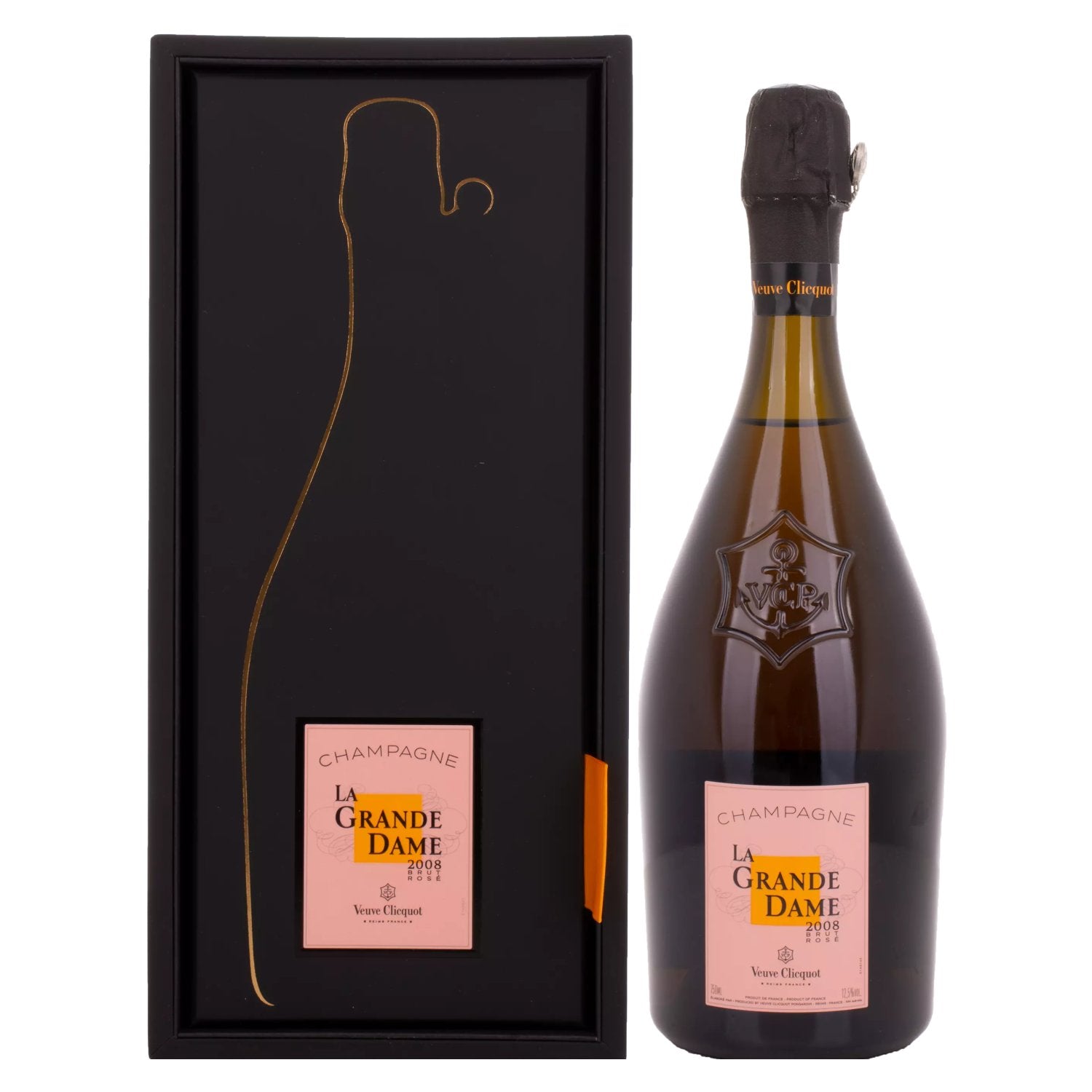 Veuve Clicquot Champagne LA GRANDE DAME Brut ROSE 2018 12,5% Vol. 0,75l in Giftbox