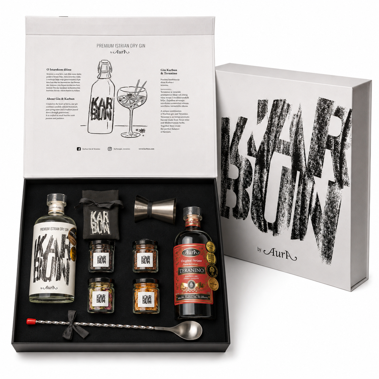 Aura Gin & Teranino Cocktail Box